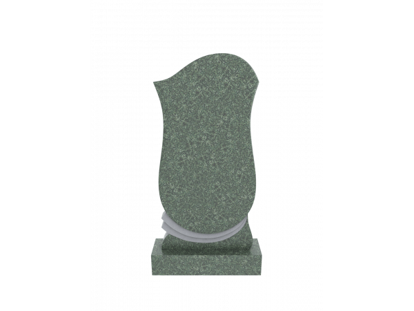 Памятник из зеленого гранита Хибинит 1150