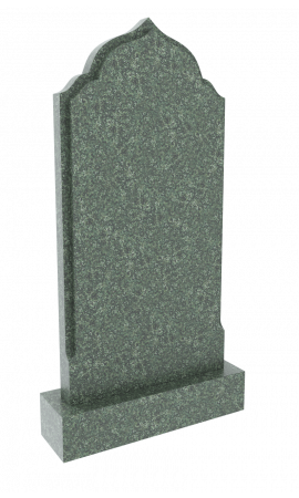 Памятник из зеленого гранита Хибинит 1197